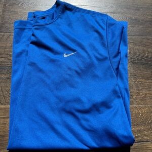 Nike Dri-FIT Royal Blue Shirt Large